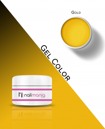 9 gold Gel Color Metallici 5ml