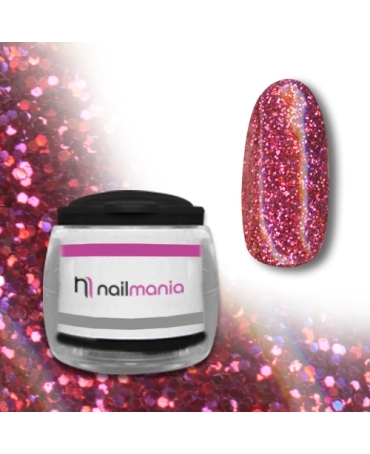 Dark rose Gel Color Glitter 5ml