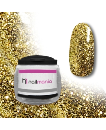 gold glitter Gel Color Glitter 5ml