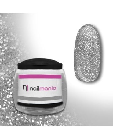 silver Gel Color Glitter 5ml