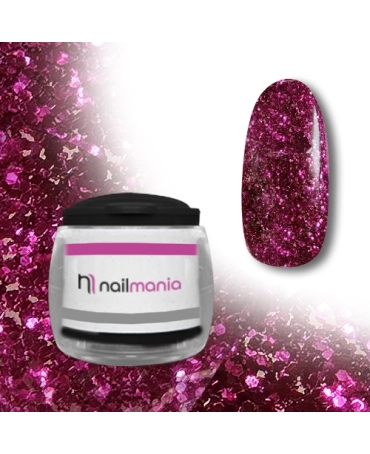 Fucsia Gel Color Glitter 5ml
