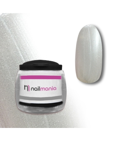 metallic white Gel Color Metallic 5ml